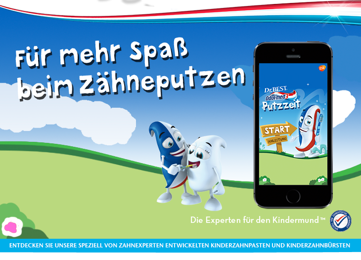 Fuer mehr Spaß beim Zaehneputzen Fuer mehr Spaß beim Zaehneputzen